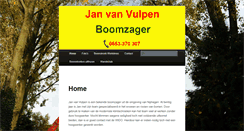 Desktop Screenshot of boomzager.nl