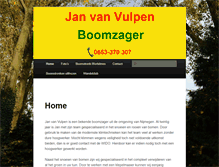 Tablet Screenshot of boomzager.nl